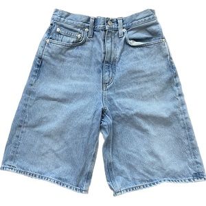 AGOLDE Bermuda Denim Shorts